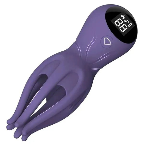 360° Umwickelter Penistrainer Vibrator Masturbator mit 12 Starken Vibrations - DELUSTLAB
