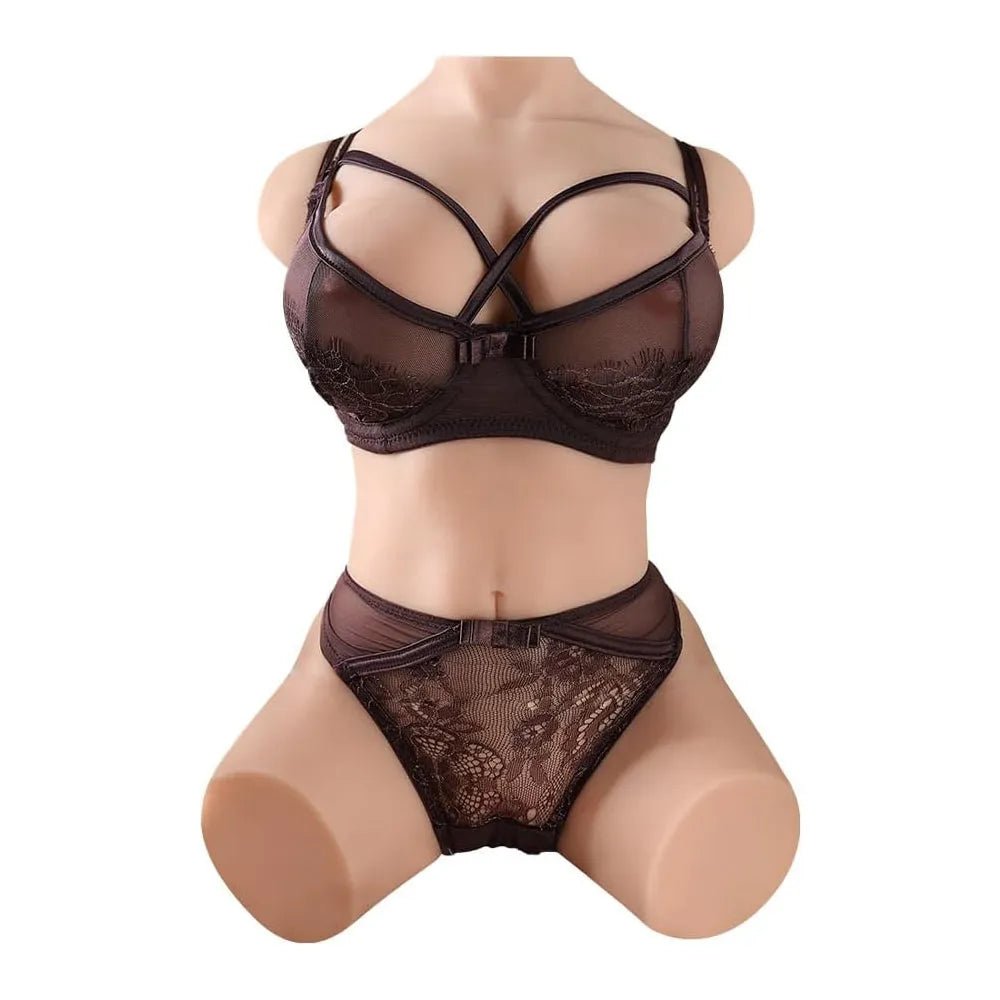 3 IN 1 Solo Sexpuppe Masturbieren mit 3D Realistischer Kanal - DELUSTLAB