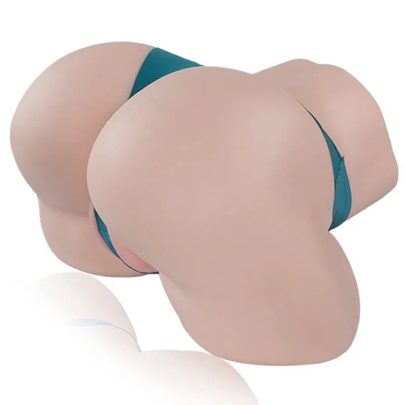 2 KG Torso Sexpuppe Masturbatoren mit Seinen 2 Lustkanälen - DELUSTLAB