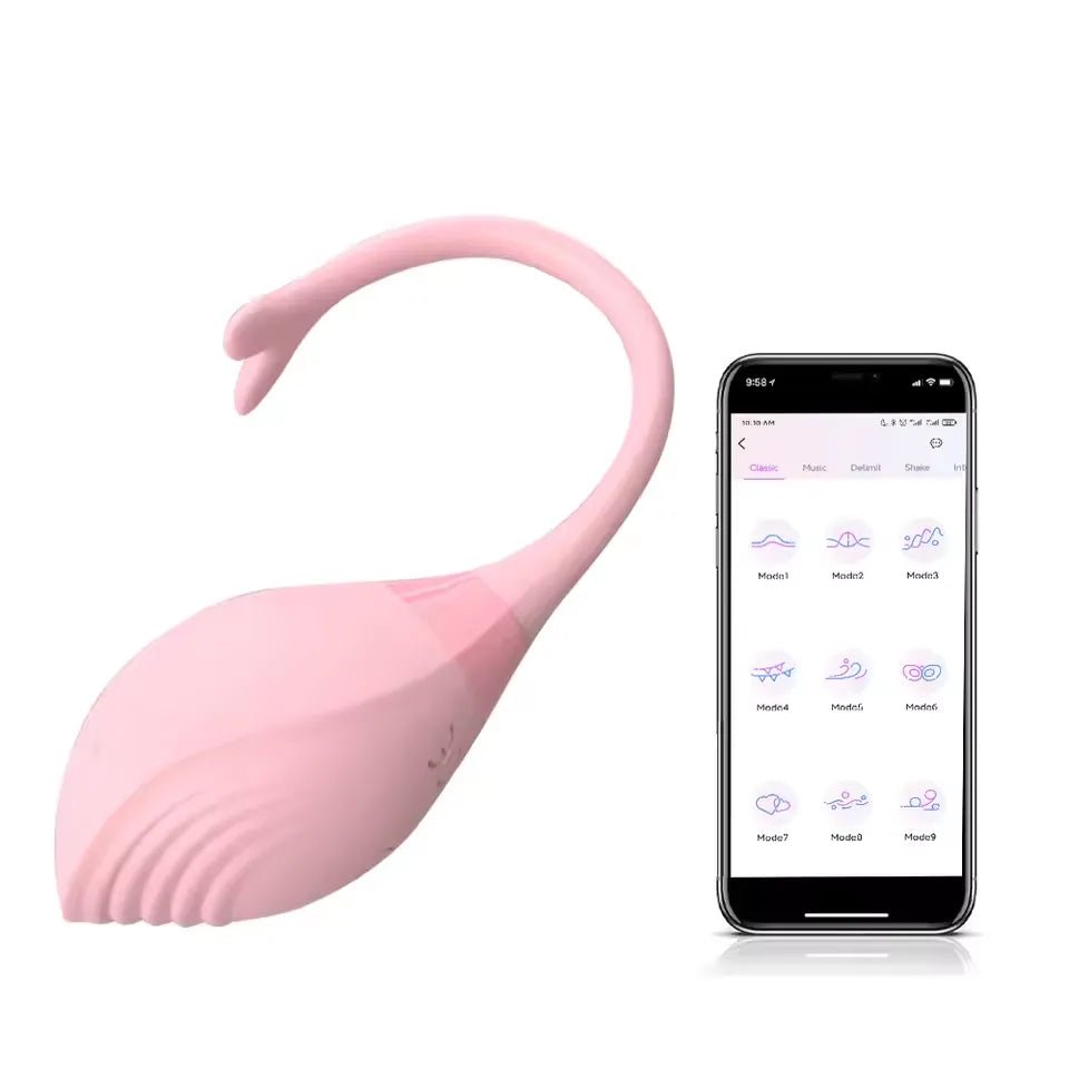 APP - Steuerung Kabelloser Wal - Vibrator G - Punkt Stimulator mit 9 Vibrationsmodi - DELUSTLAB