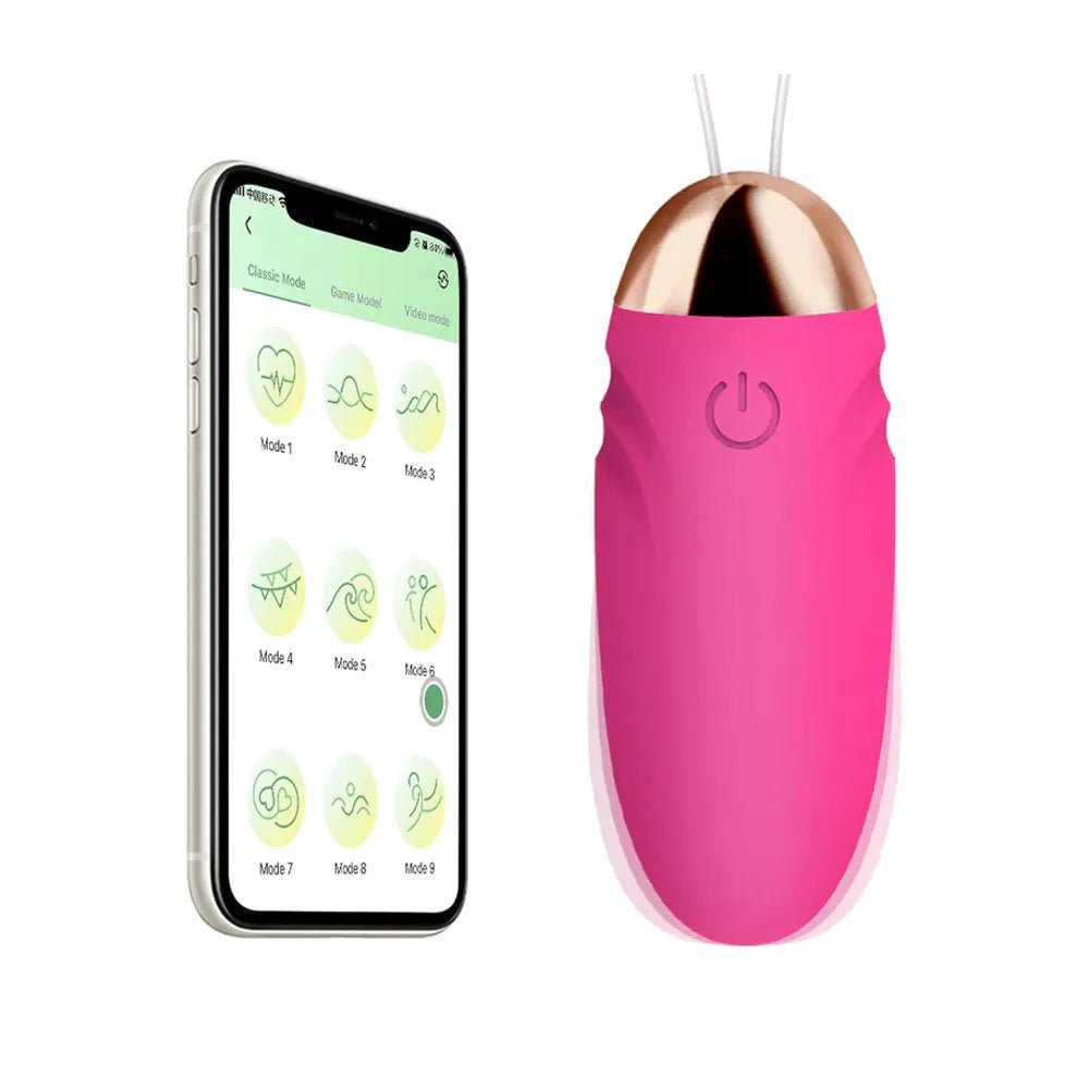App - gesteuertes G - Punkt Mini - Vibrator Stimulator mit 9 Vibrationsmodi - DELUSTLAB