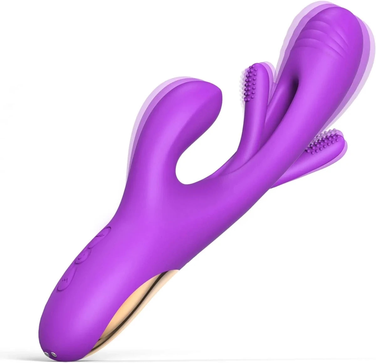 G - Punkt Flatternder Vibrator - Dildo mit 7 Vibrationen 7 Flattermodi - DELUSTLAB