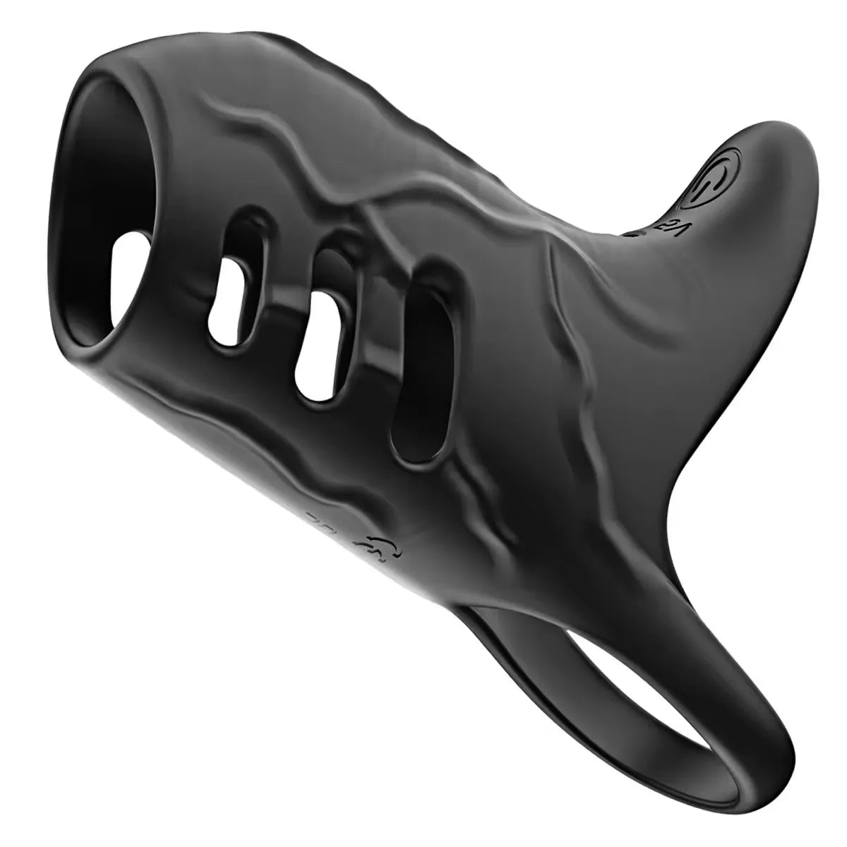 Vibrierender Ejakulationsverzögerung Penisvergrößerung Cock Ring mit 9 Vibrationsmodi - DELUSTLAB