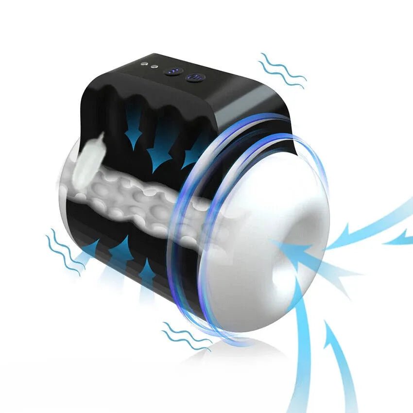Automatische Masturbator Penistrainer Blowjob Sexstimulator mit 10*4 Modi - DELUSTLAB