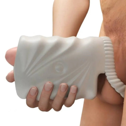 Elektrischer Penistrainer Vibrator Masturbatoren mit 10 Leistungsstark Vibrationenmodi - DELUSTLAB