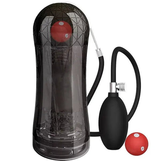 Elektrischer Penistrainer Stroker Blowjob Masturbatoren mit 10 Massagefunktion - DELUSTLAB