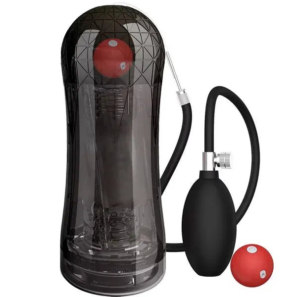 Elektrischer Penistrainer Stroker Blowjob Masturbatoren mit 10 Massagefunktion - DELUSTLAB