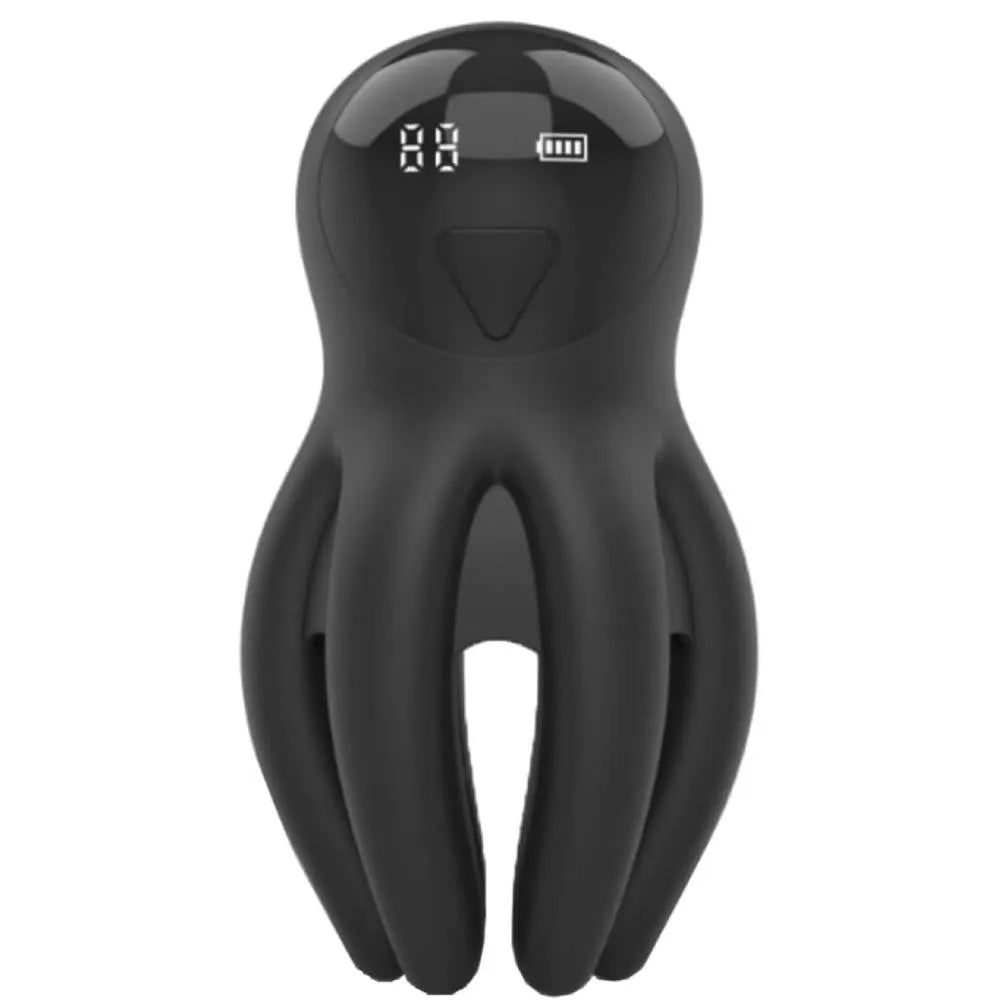 3 IN 1 Penisvibrator Eicheltrainer Stroker Masturbator mit 10 Vibrationsmodi - DELUSTLAB
