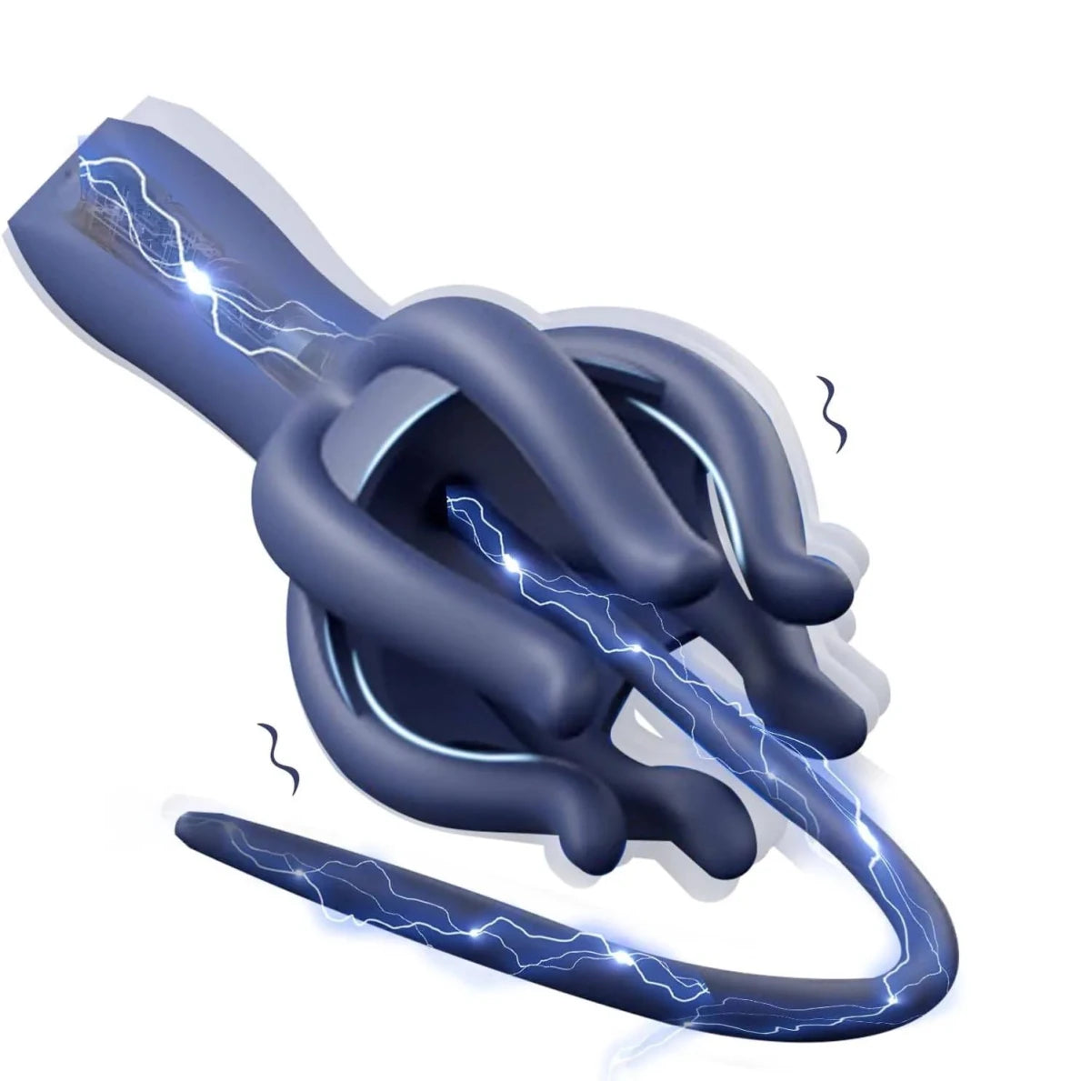 360° Tentakel Wrap Penisvibrator Eicheltrainer Stroker mit 10 Trainings und Vibrationsmodi - DELUSTLAB