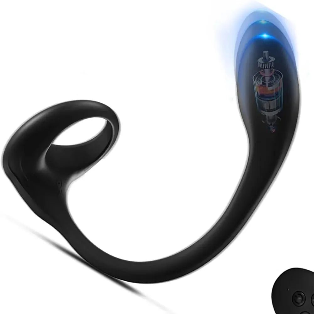 Analvibratoren Prostata Massage Stimulator mit 10 Vibrationsmodi - DELUSTLAB