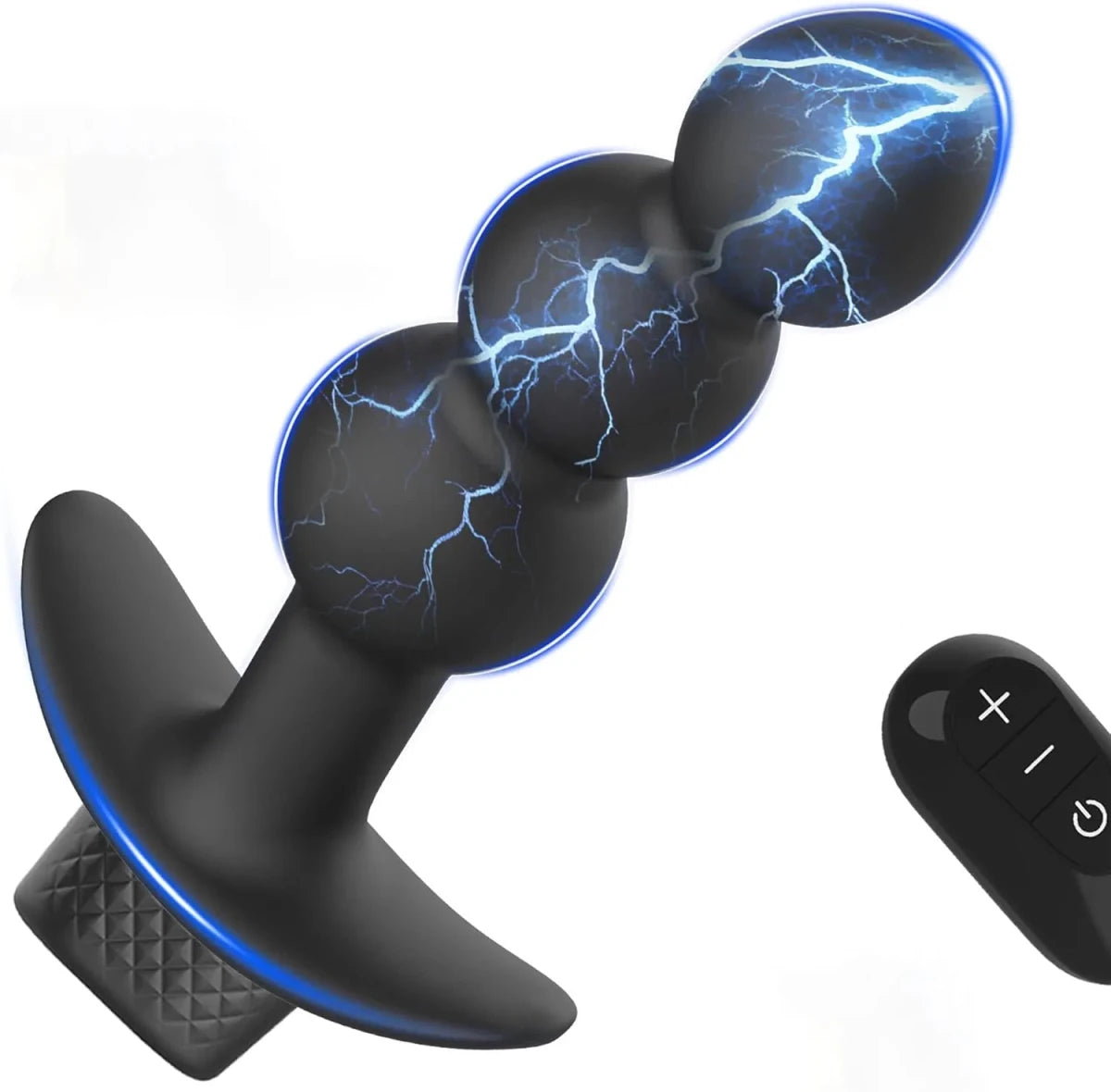 Elektro Shock Analplug Prostata Stimulator mit 7 Elektroschockmodi & 5 Intensitäten - DELUSTLAB