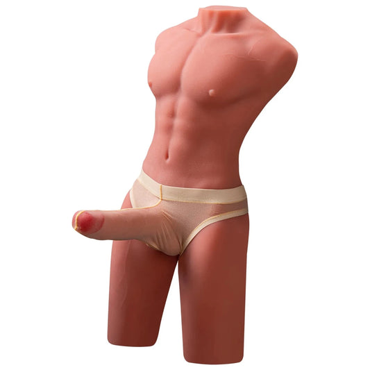 Johnson: Lebensgroßer Männlicher Sexpuppen - Torso mit großem Penis 9,8 kg - DELUSTLAB