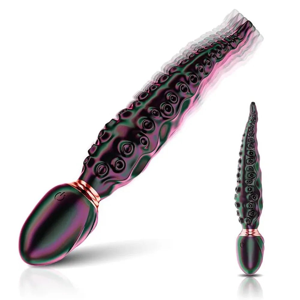 Realistischer Monster Dildo Oktopus Tentakel Vibrator mit 9 Vibrationsmodi - DELUSTLAB