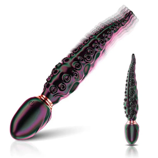 Realistischer Monster Dildo Oktopus Tentakel Vibrator mit 9 Vibrationsmodi - DELUSTLAB