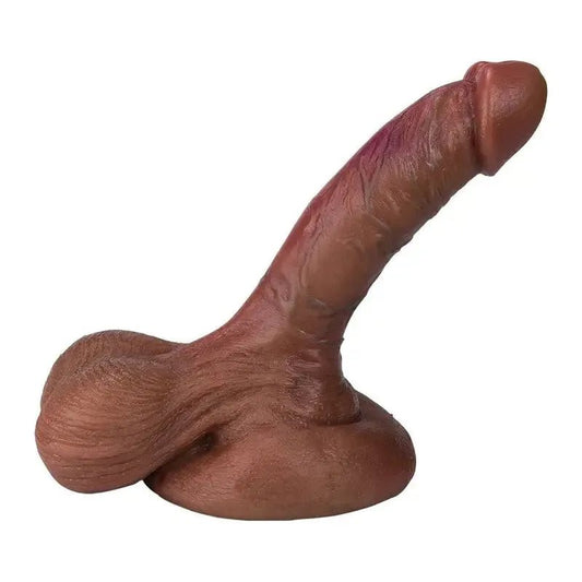Realistischer Dildos Echten Venen und Prallen Hoden Anal Dildo - DELUSTLAB