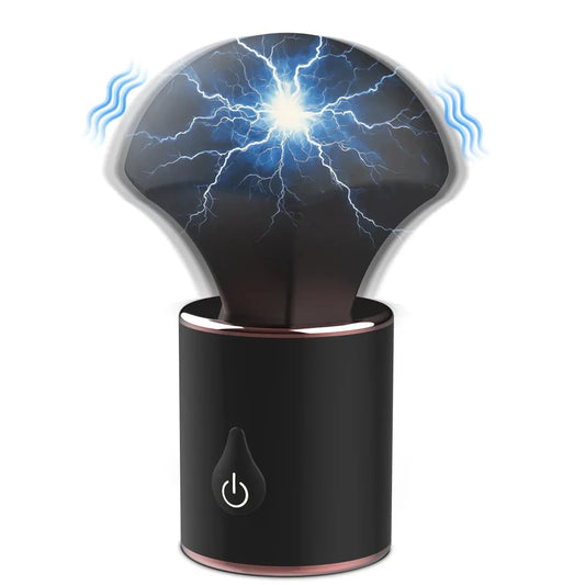 Magic Wand Vibrator Klitoris Nippel Stimulator Massagegerät mit 10 Vibrationen & 5 Elektroschock - Modi - DELUSTLAB