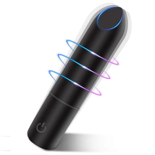 Mini vibratoren Bullet Vibrator Analvibrator mit 10 Vibrationsmodi - DELUSTLAB