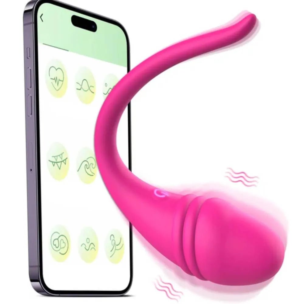 Intelligente APP - Steuerung Wearable G Spot Vibratoren Stimulator mit 10 Vibrationsmodi - DELUSTLAB