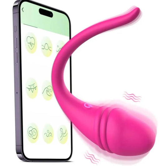 Intelligente APP - Steuerung Wearable G Spot Vibratoren Stimulator mit 10 Vibrationsmodi - DELUSTLAB