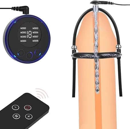 BDSM Penis Plug Penisring Elektroschock Harnröhren Dilatoren Verstellbarer - DELUSTLAB