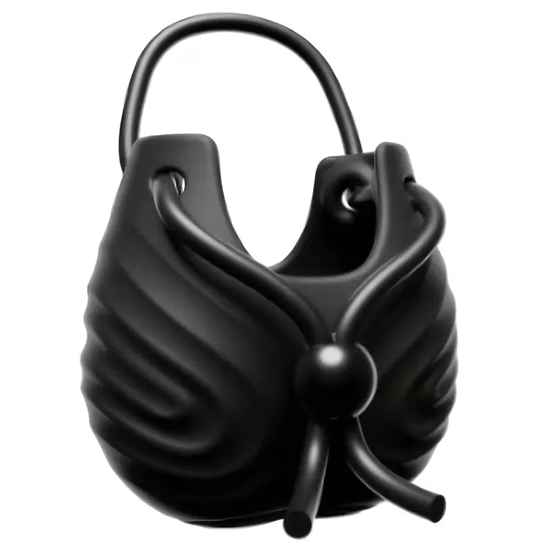 Hahnen Cock Ring Penistrainer Vibrator Testicle Stimulator mit 10 Vibrationsmodi - DELUSTLAB