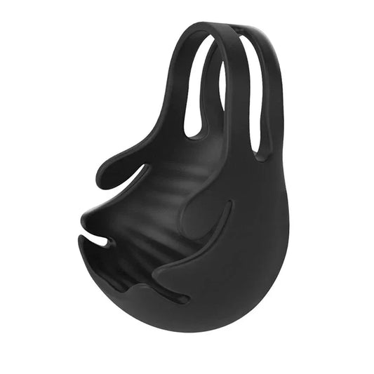 Doppeltem Hoden Vibrator Stimulator Penistrainer mit 9 Vibrationsmodi - DELUSTLAB